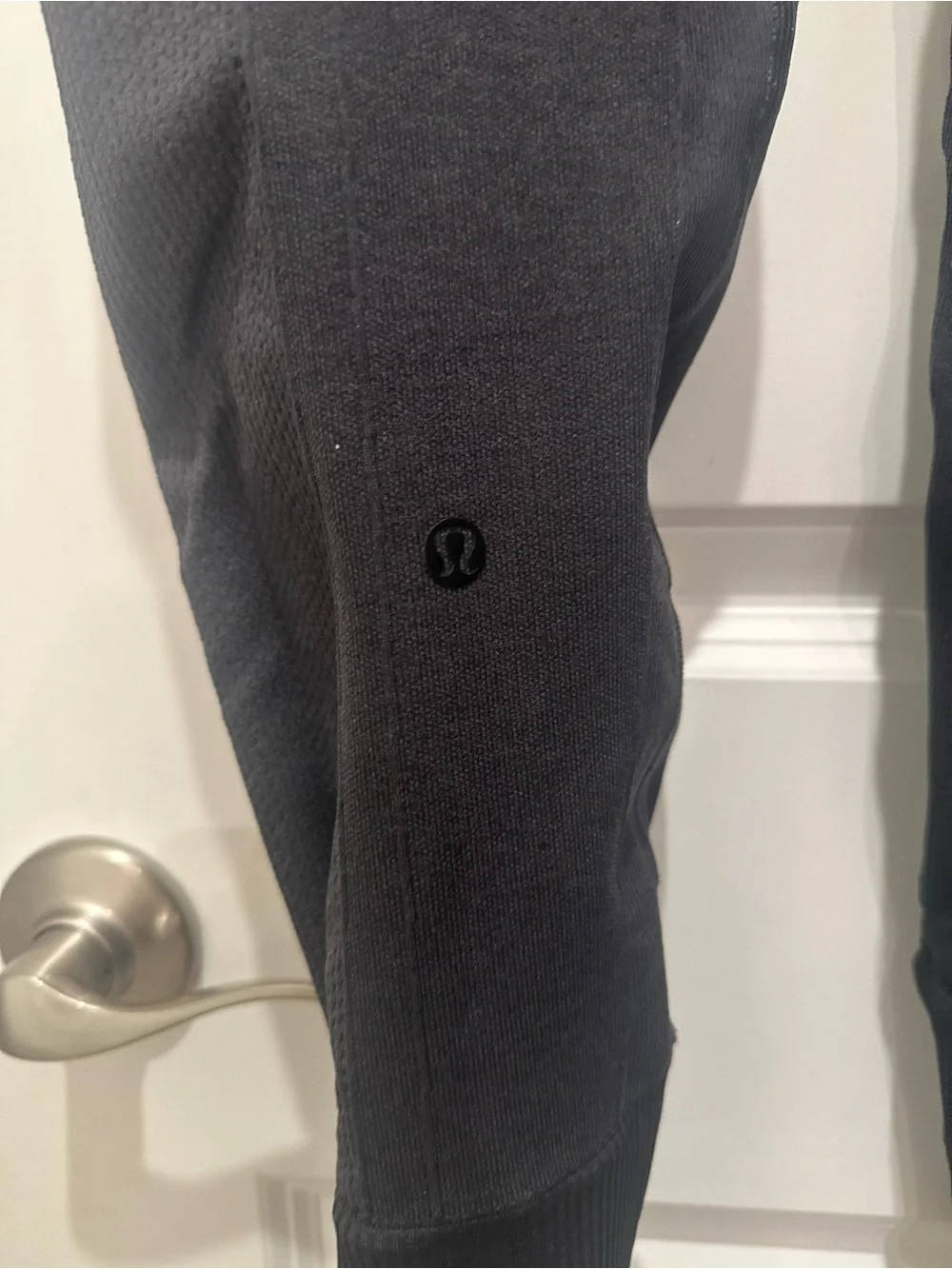 lululemon athletica Black High-Rise Leggings with Ribbed Ankles